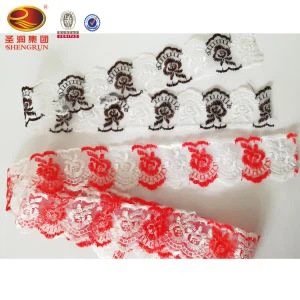 Poročna čipka iz organze za poročno obleko